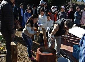 三恵台餅つき大会